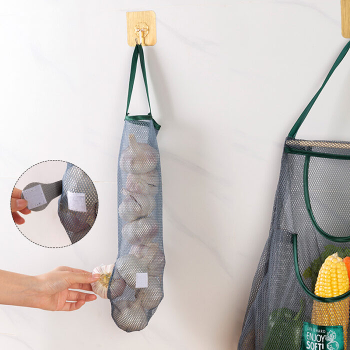3 (Pcs) Kitchen Wall-Mounted Storage Bag Set - Image 8