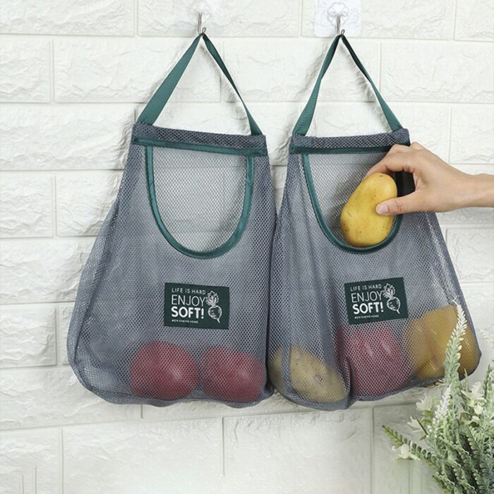 3 (Pcs) Kitchen Wall-Mounted Storage Bag Set - Image 7